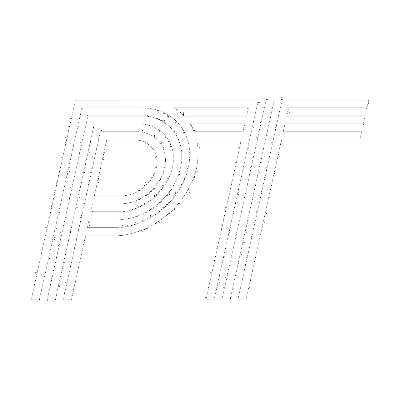 Pfann.Tech Logo resembling PT