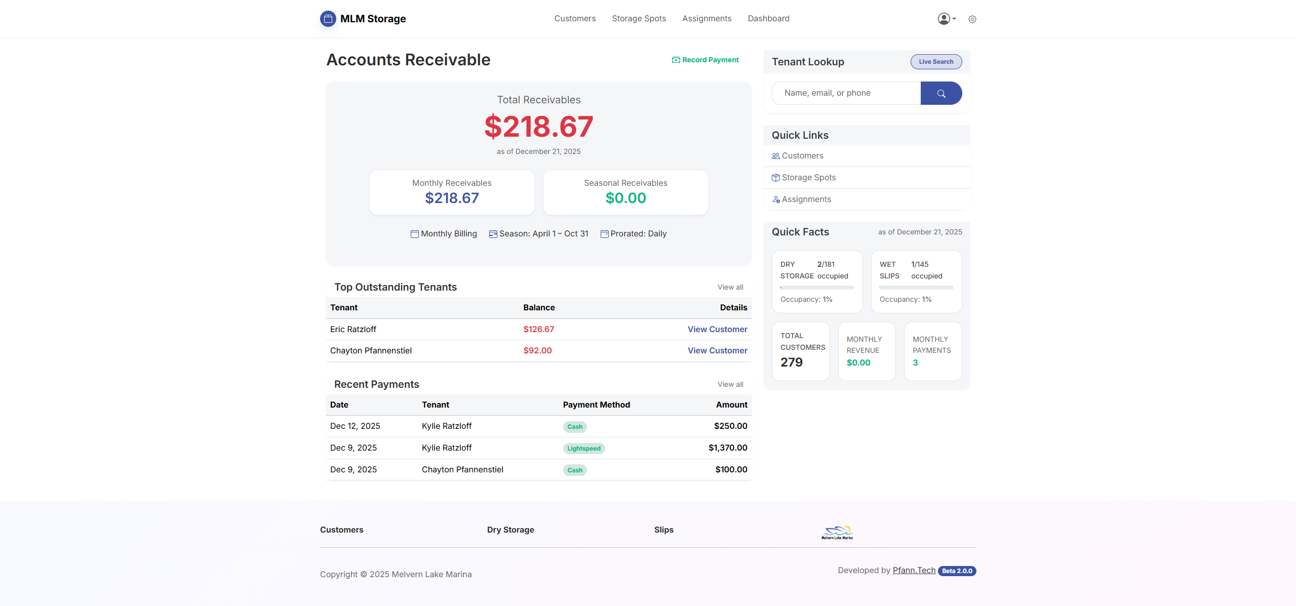Melvern Lake Marina Storage preview