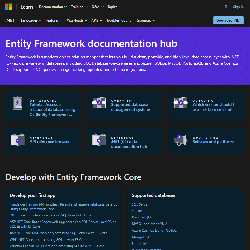 Entity Framework